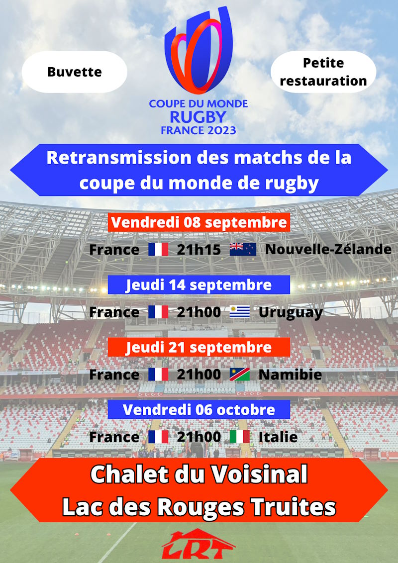 Affiche coupe du monde rugby